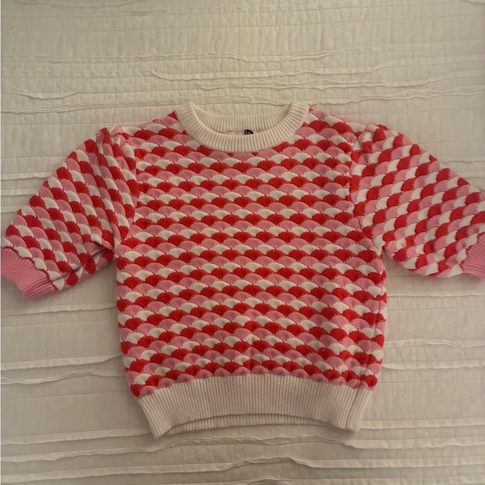 THML Short Sleeved Sweater Top